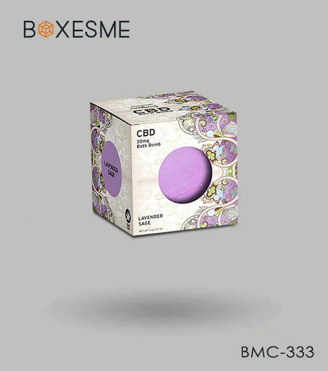 CBD Bath Bomb Boxes Wholesale